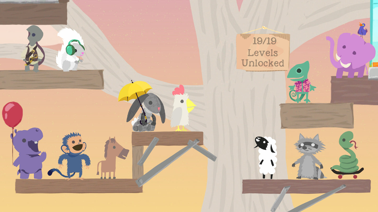 Ultimate Chicken Horse (na parze)