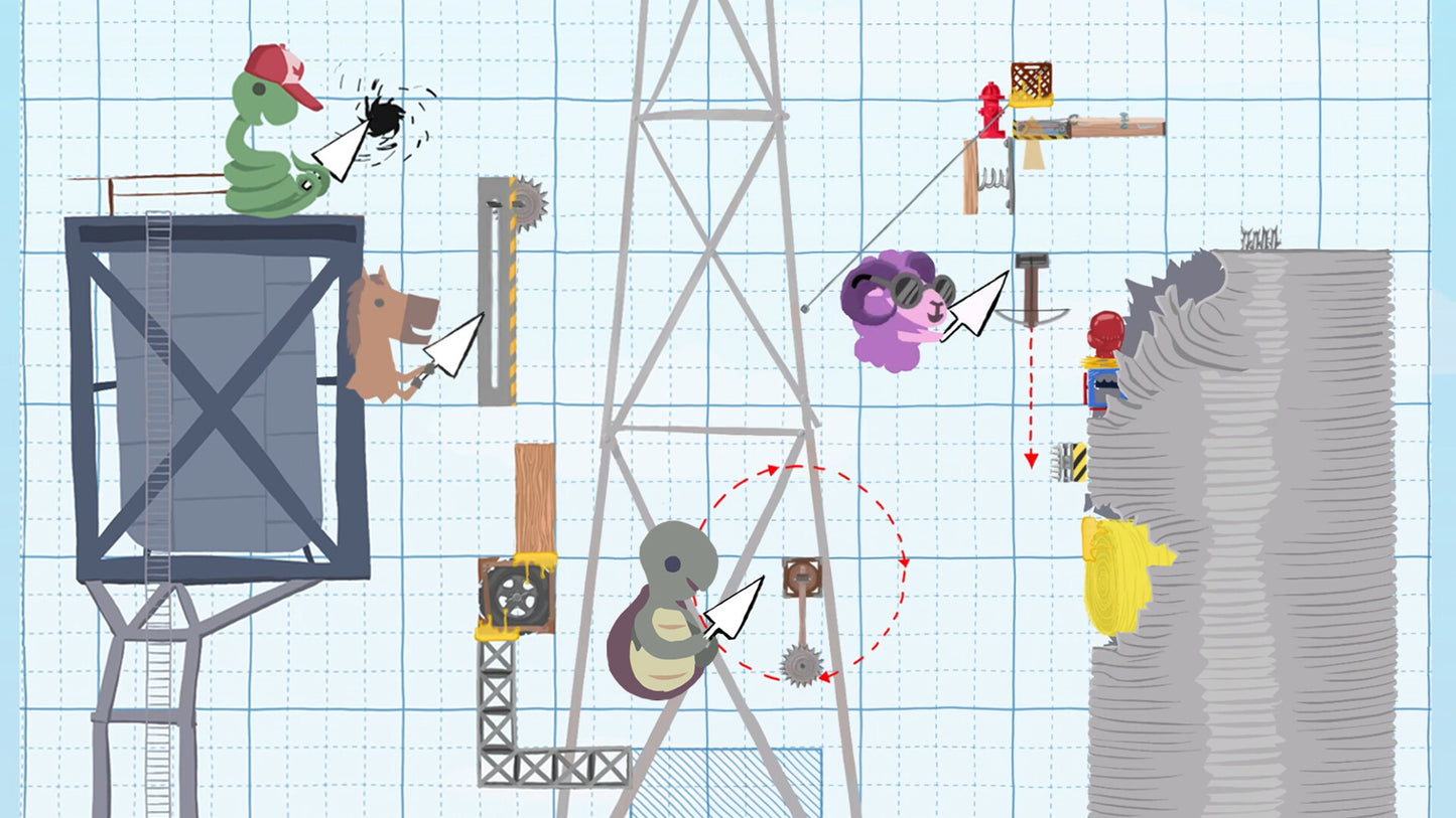 Ultimate Chicken Horse (na parze)