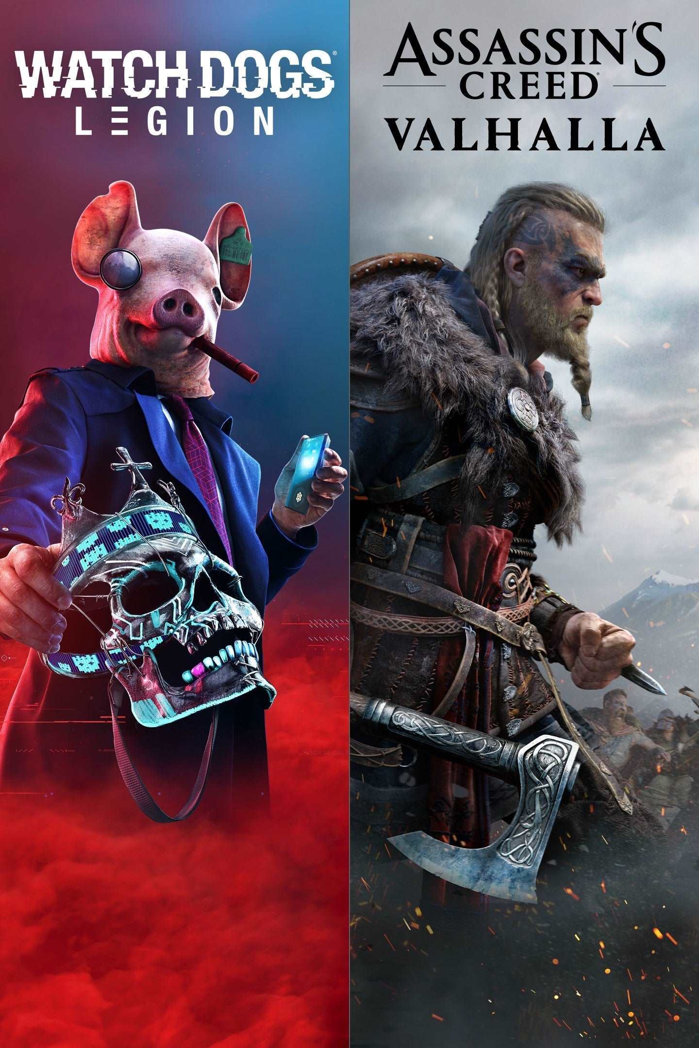 Assassin’s Creed Valhalla + Watch Dogs: Legion Bundle XboxKeys.cz