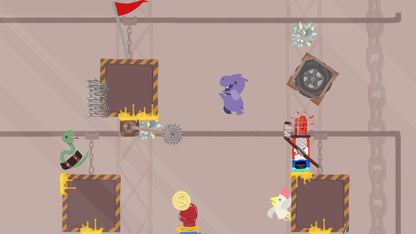 Ultimate Chicken Horse (na parze)